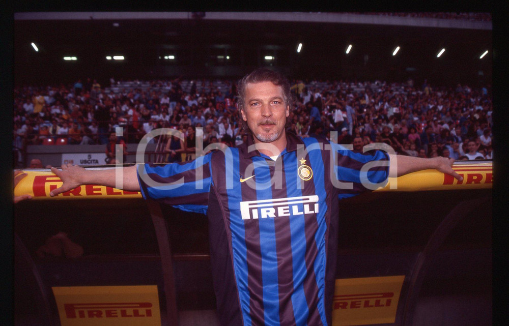 35mm vintage slide* 1998 MILANO - SAN SIRO Stefano TACCONI con maglia INTER 2