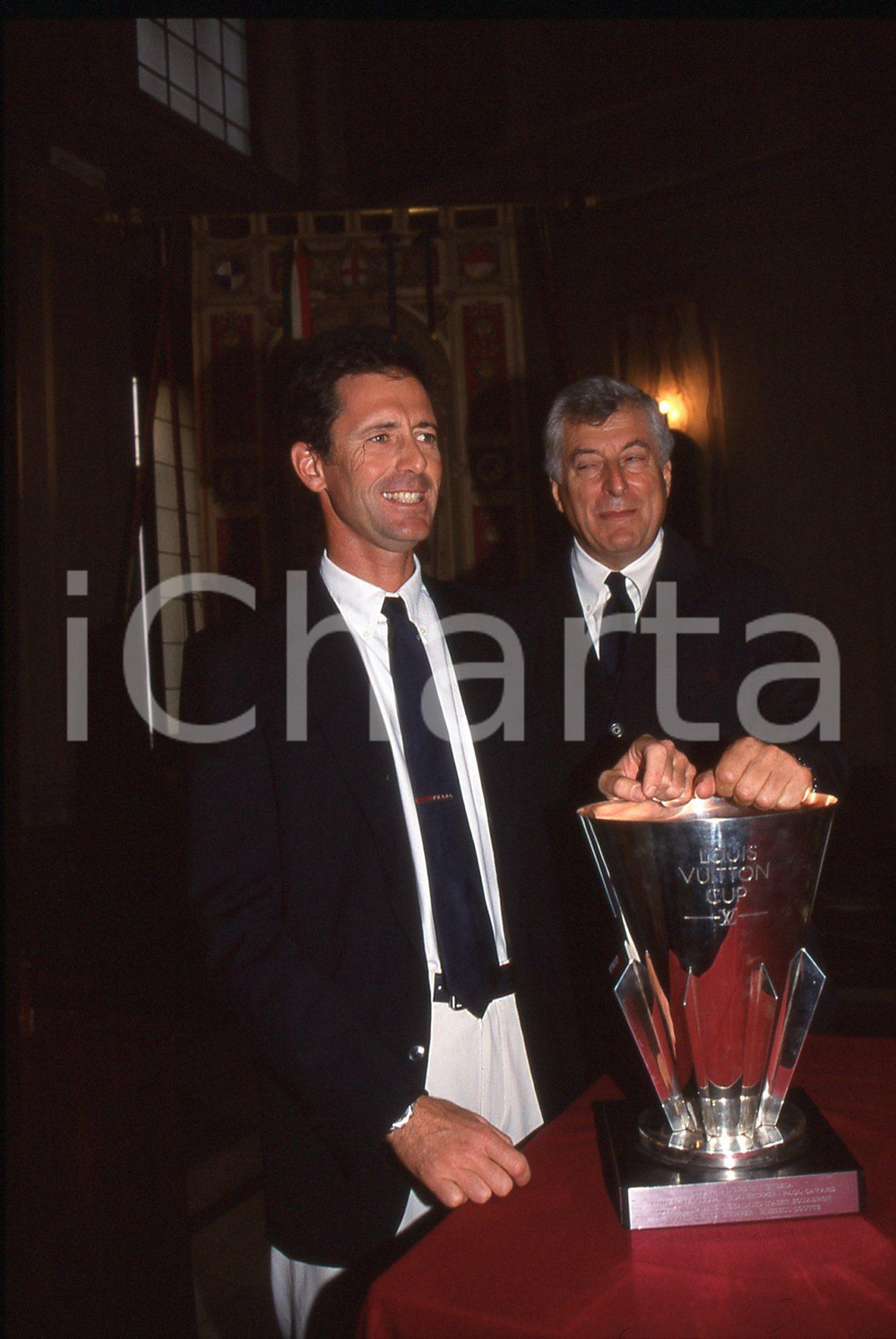 35mm vintage slide* 2000 MILANO Francesco DE ANGELIS e Patrizio BERTELLI (5)