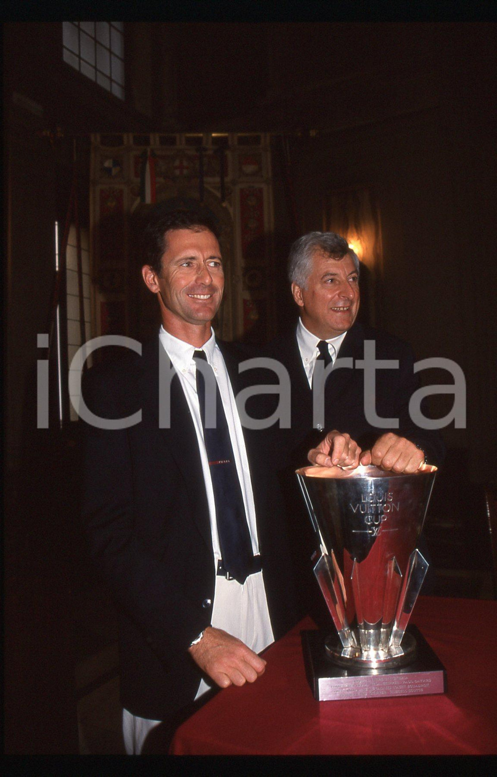 35mm vintage slide* 2000 MILANO - Francesco DE ANGELIS e Patrizio BERTELLI (9)