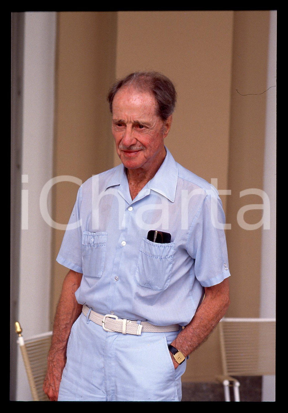 35mm vintage slide* 1988 VENEZIA Don AMECHE alla Mostra del Cinema - Ritratto 33