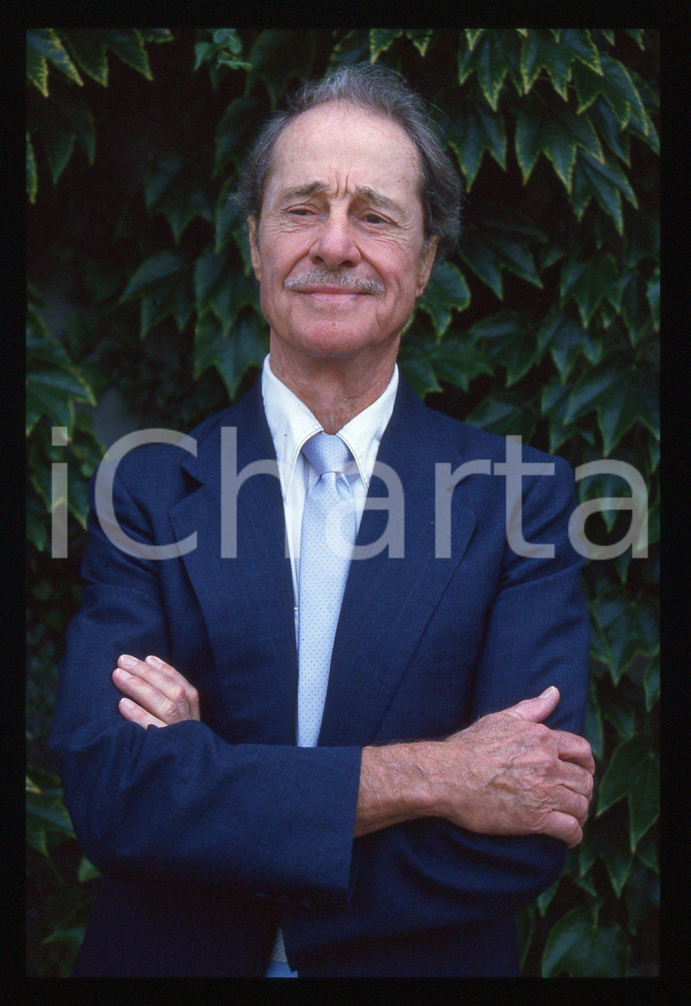 35mm vintage slide* 1988 VENEZIA Don AMECHE alla Mostra del Cinema - Ritratto 43