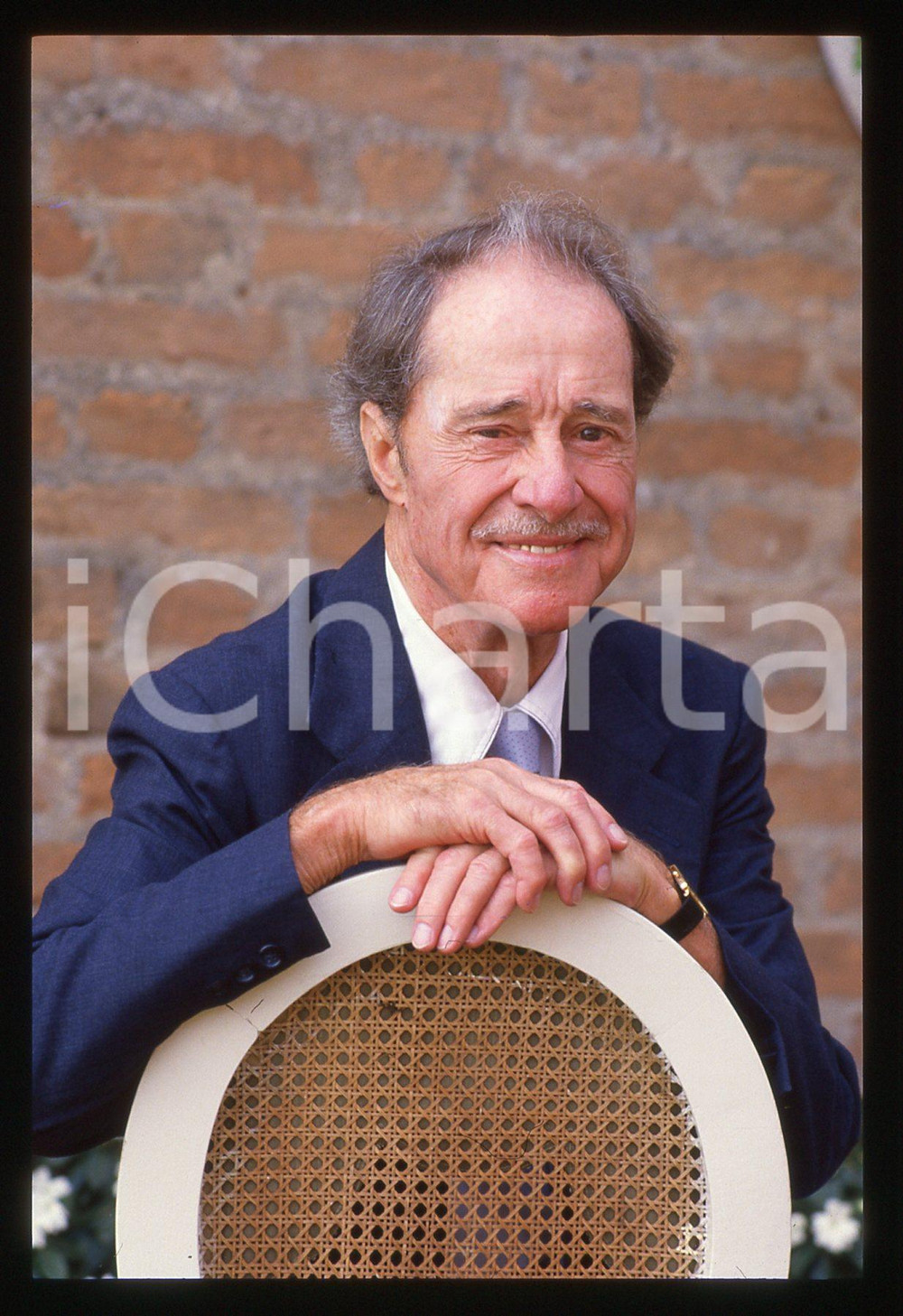 35mm vintage slide* 1988 VENEZIA Don AMECHE alla Mostra del Cinema - Ritratto 47
