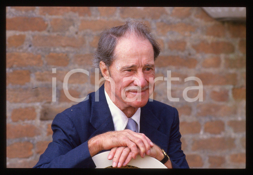 35mm vintage slide* 1988 VENEZIA Don AMECHE alla Mostra del Cinema - Ritratto 52