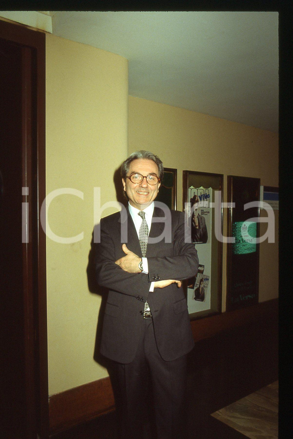 35mm vintage slide* 1988 ROMA - Gualtiero MARCHESI Ritratto dello chef (5)