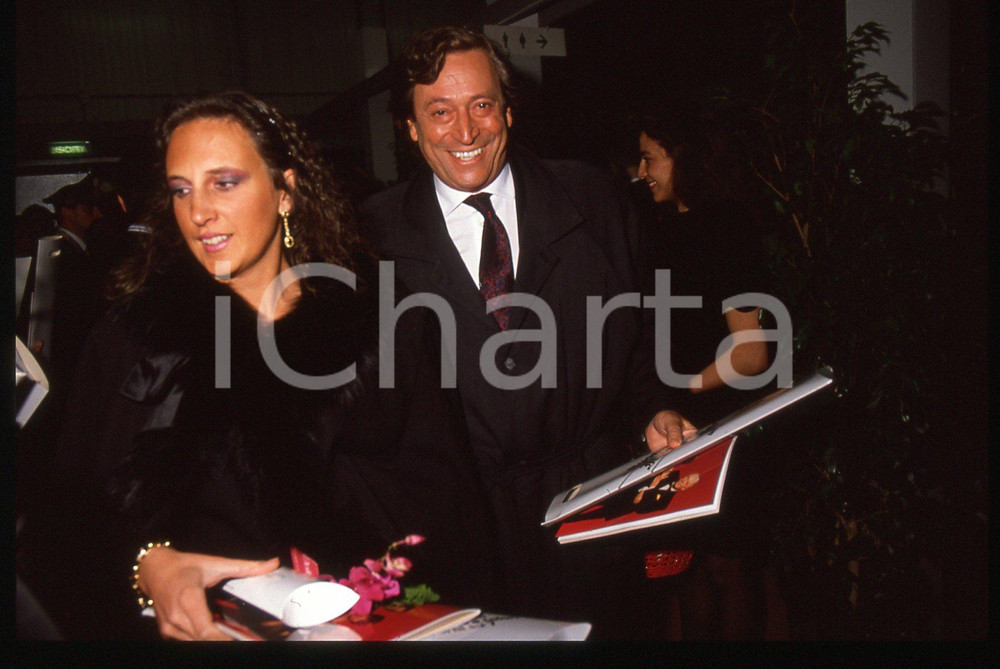 35mm vintage slide* 1988 MILANO - Guido ANGELI al concerto di Paul ANKA (5)