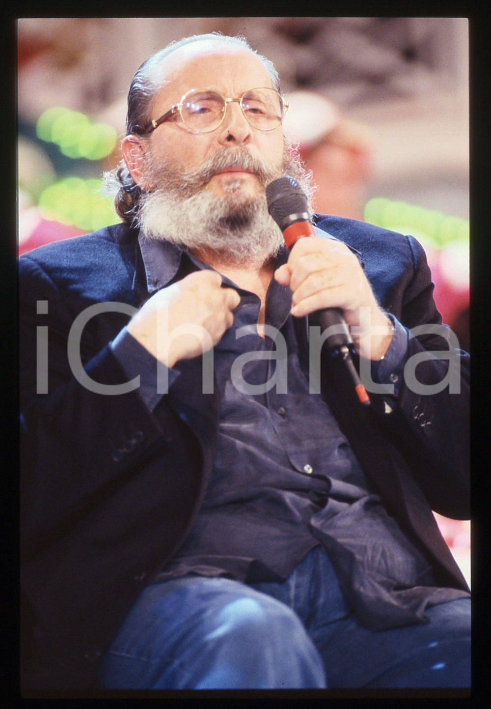 35mm vintage slide* 1993 SANREMO GIOVANI - Domenico MODUGNO canta DELFINI (6)