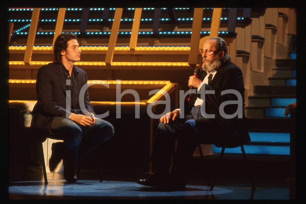 35mm vintage slide* 1993 SANREMO Massimo e Domenico MODUGNO cantano DELFINI (10)