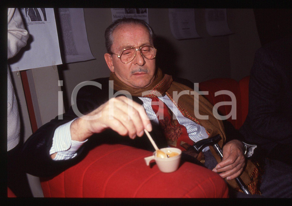 35mm vintage slide* 1992 MILANO - Domenico MODUGNO a CONCERTO ITALIANO (3)