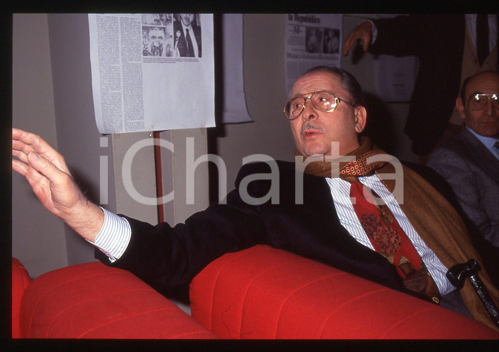 35mm vintage slide* 1992 MILANO - Domenico MODUGNO a CONCERTO ITALIANO (22)