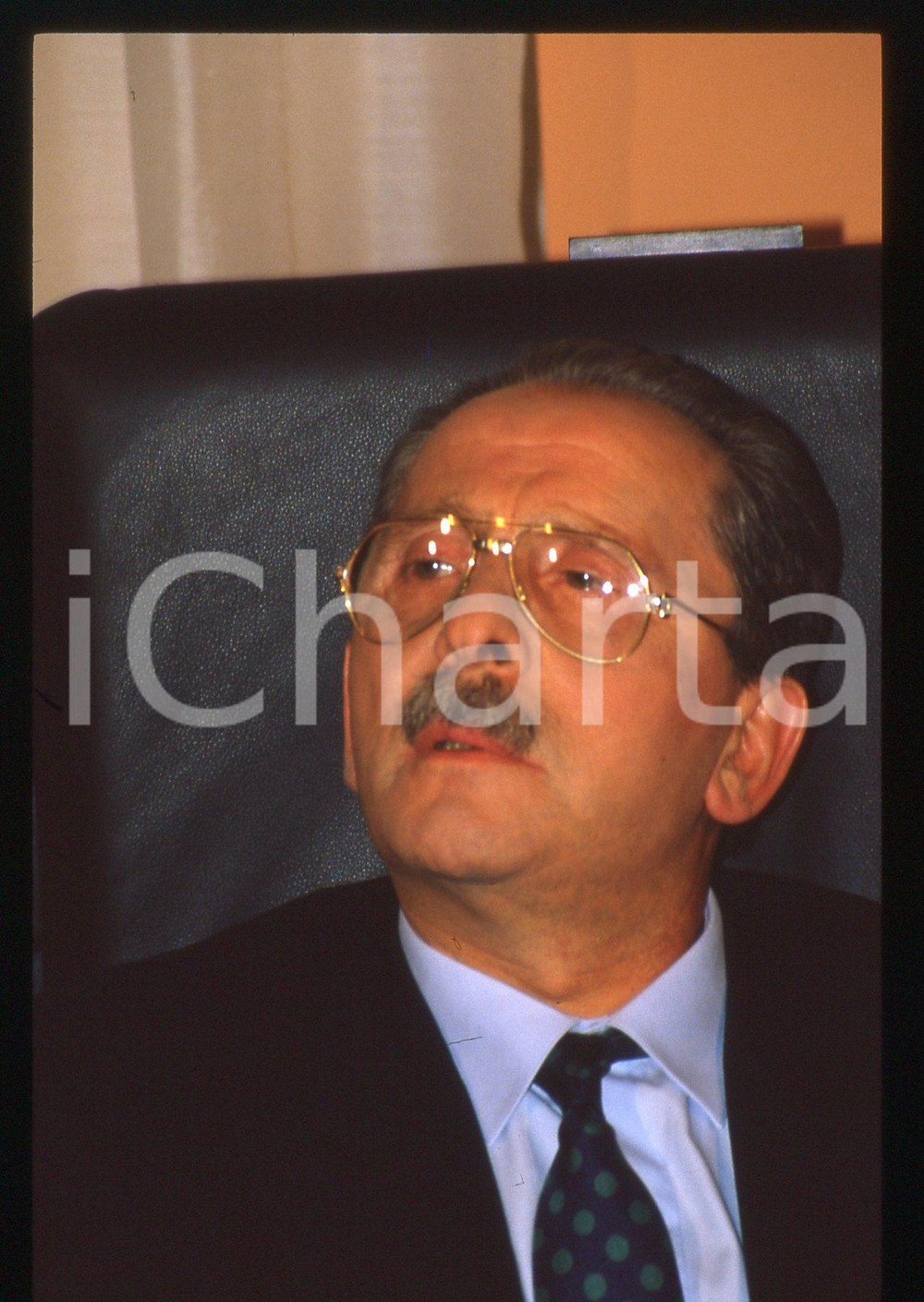35mm vintage slide* 1990 ca COSTUME - Domenico MODUGNO Ritratto del cantante (2)