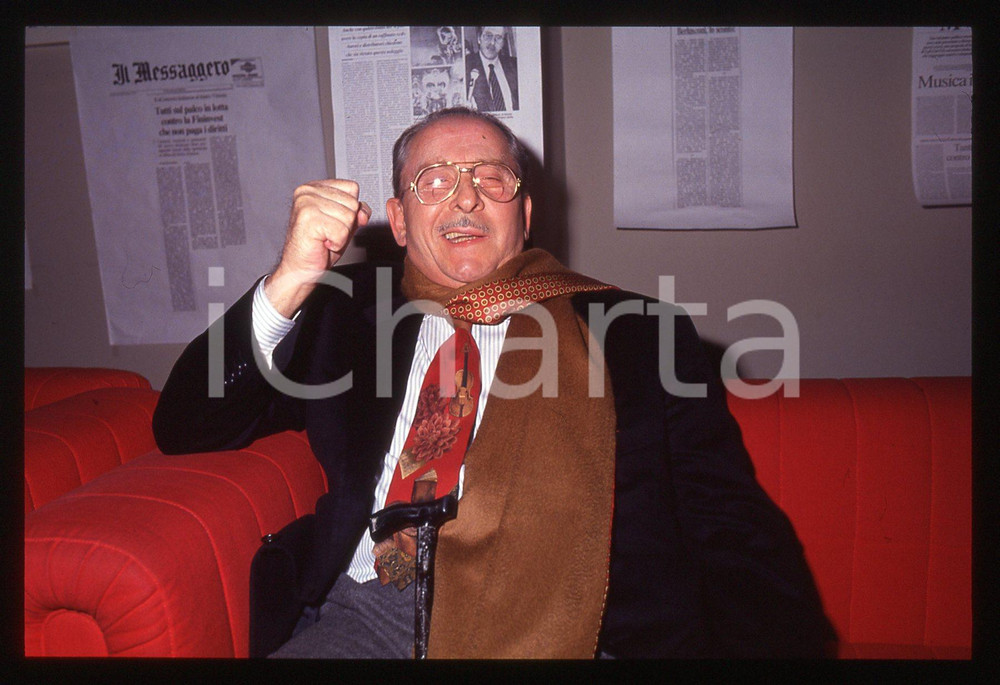 35mm vintage slide* 1992 MILANO - Domenico MODUGNO a CONCERTO ITALIANO (35)
