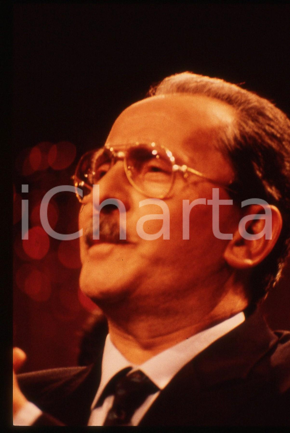35mm vintage slide* 1990 ca COSTUME - Domenico MODUGNO Ritratto del cantante (4)