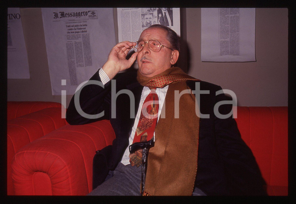 35mm vintage slide* 1992 MILANO - Domenico MODUGNO a CONCERTO ITALIANO (42)
