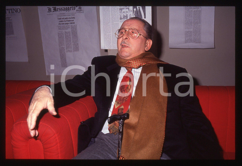 35mm vintage slide* 1992 MILANO - Domenico MODUGNO a CONCERTO ITALIANO (44)