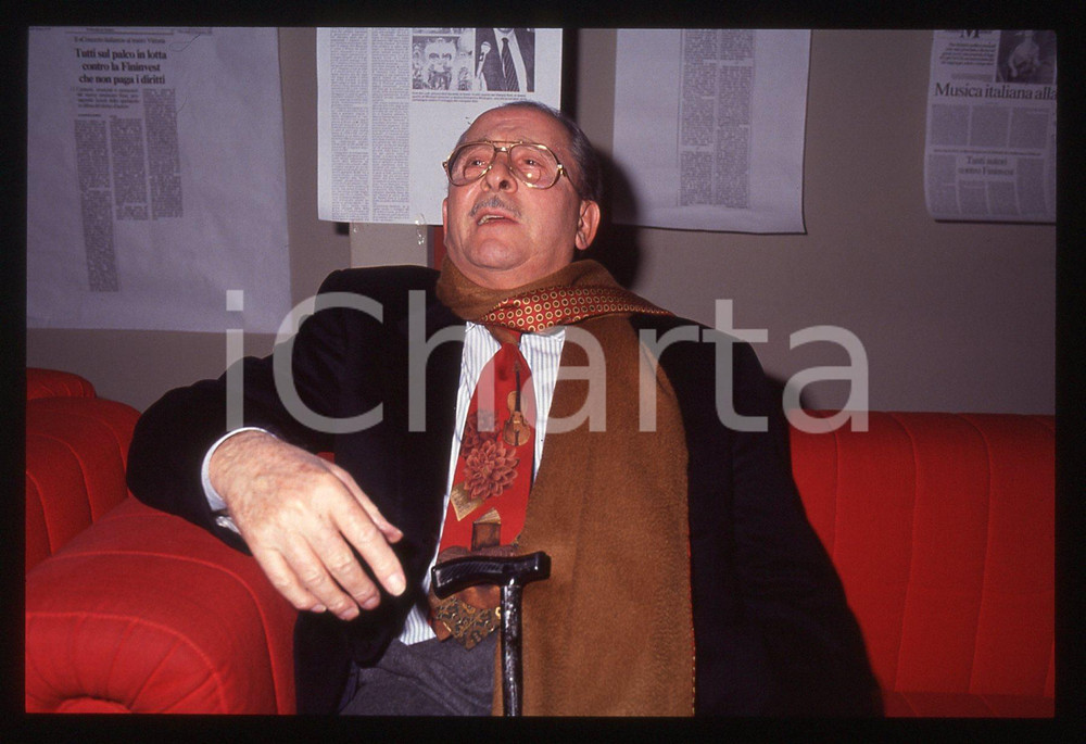 35mm vintage slide* 1992 MILANO - Domenico MODUGNO a CONCERTO ITALIANO (45)