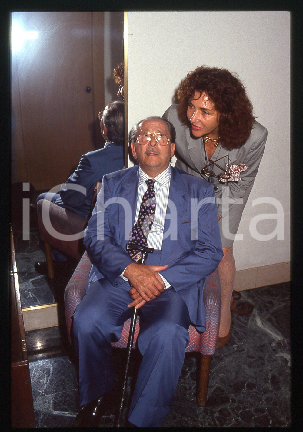 35mm vintage slide* 1992 SAINT VINCENT - Domenico MODUGNO e Franca GANDOLFI (7)