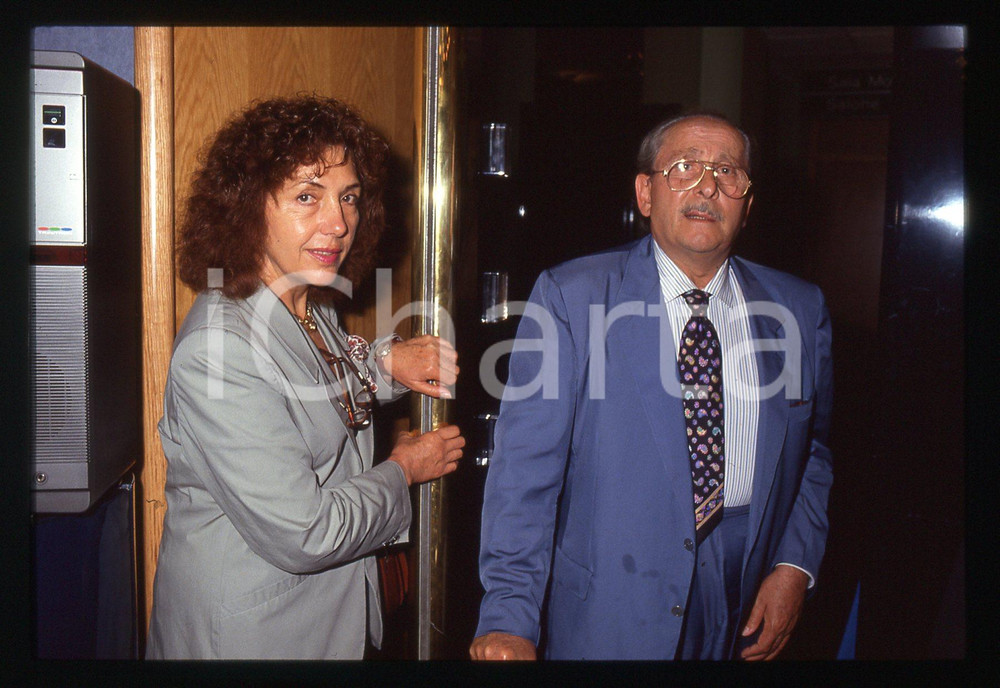 35mm vintage slide* 1992 SAINT VINCENT - Domenico MODUGNO e Franca GANDOLFI (9)