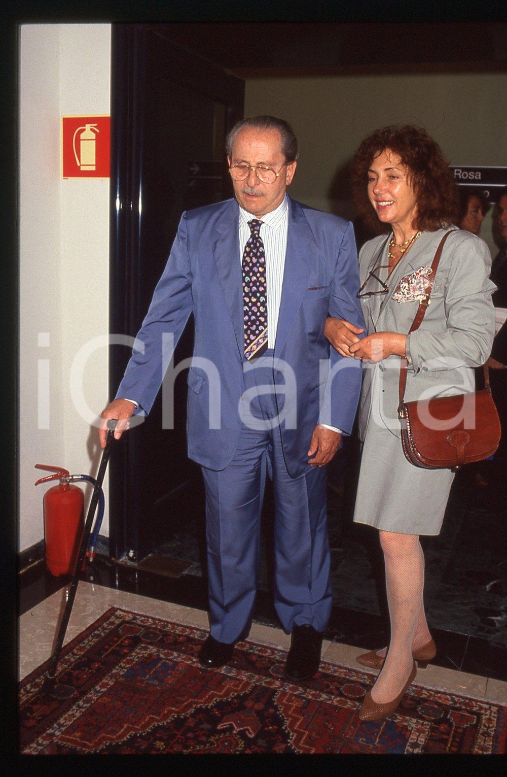35mm vintage slide* 1992 SAINT VINCENT - Domenico MODUGNO e Franca GANDOLFI (10)