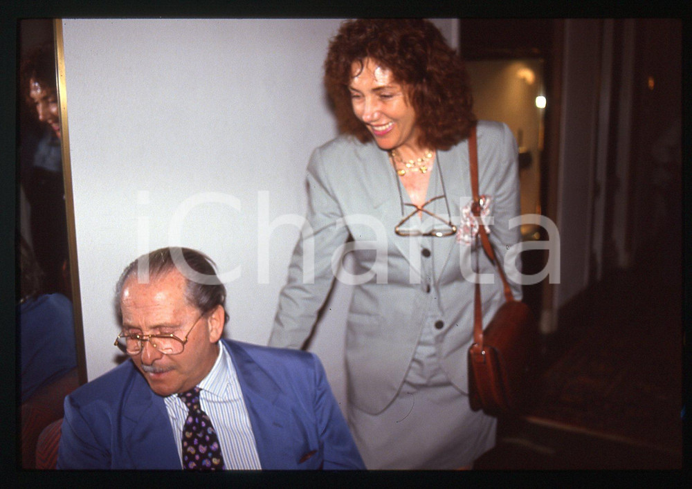 35mm vintage slide* 1992 SAINT VINCENT - Domenico MODUGNO e Franca GANDOLFI (15)