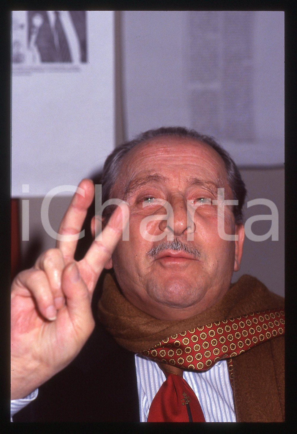 35mm vintage slide* 1992 MILANO - Domenico MODUGNO a CONCERTO ITALIANO (47)