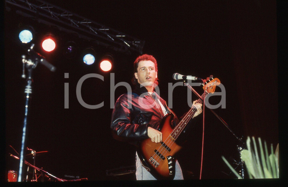 35mm vintage slide* 1988 SANREMO - Livio VISENTIN dei LIJAO durante le prove