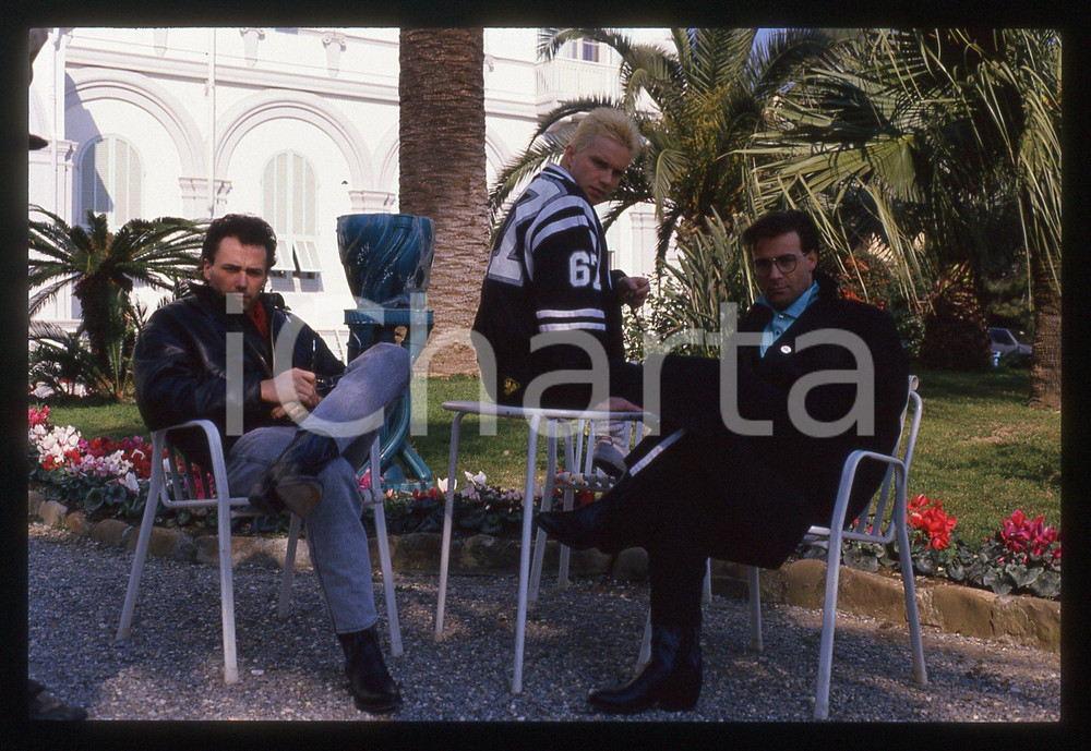 35mm vintage slide* 1988 SANREMO - Livio VISENTIN Fausto COGLIATI dei LIJAO (4)