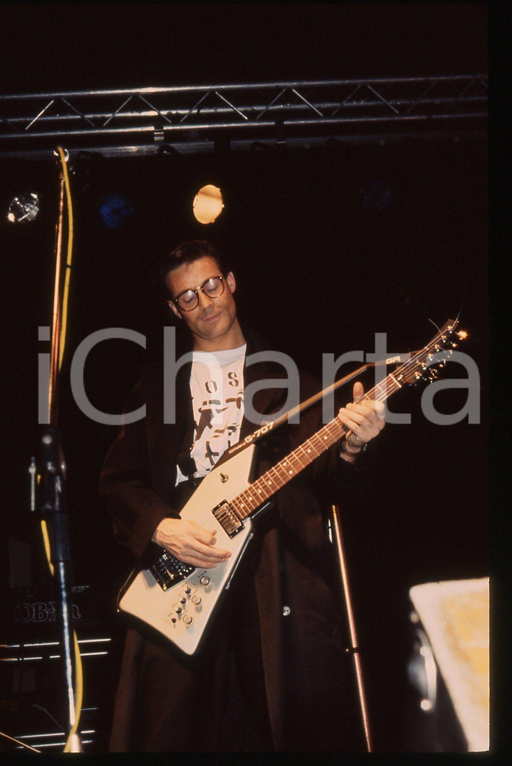 35mm vintage slide* 1988 SANREMO - Fausto COGLIATI dei LIJAO durante le prove