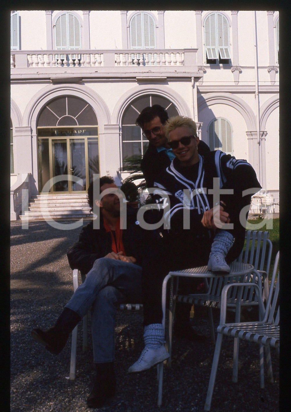 35mm vintage slide* 1988 SANREMO - Livio VISENTIN Fausto COGLIATI dei LIJAO (7)