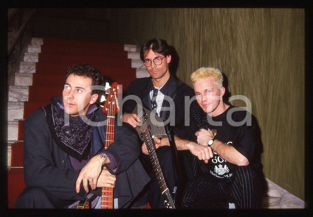 35mm vintage slide* 1988 SANREMO - Livio VISENTIN Fausto COGLIATI dei LIJAO (26)