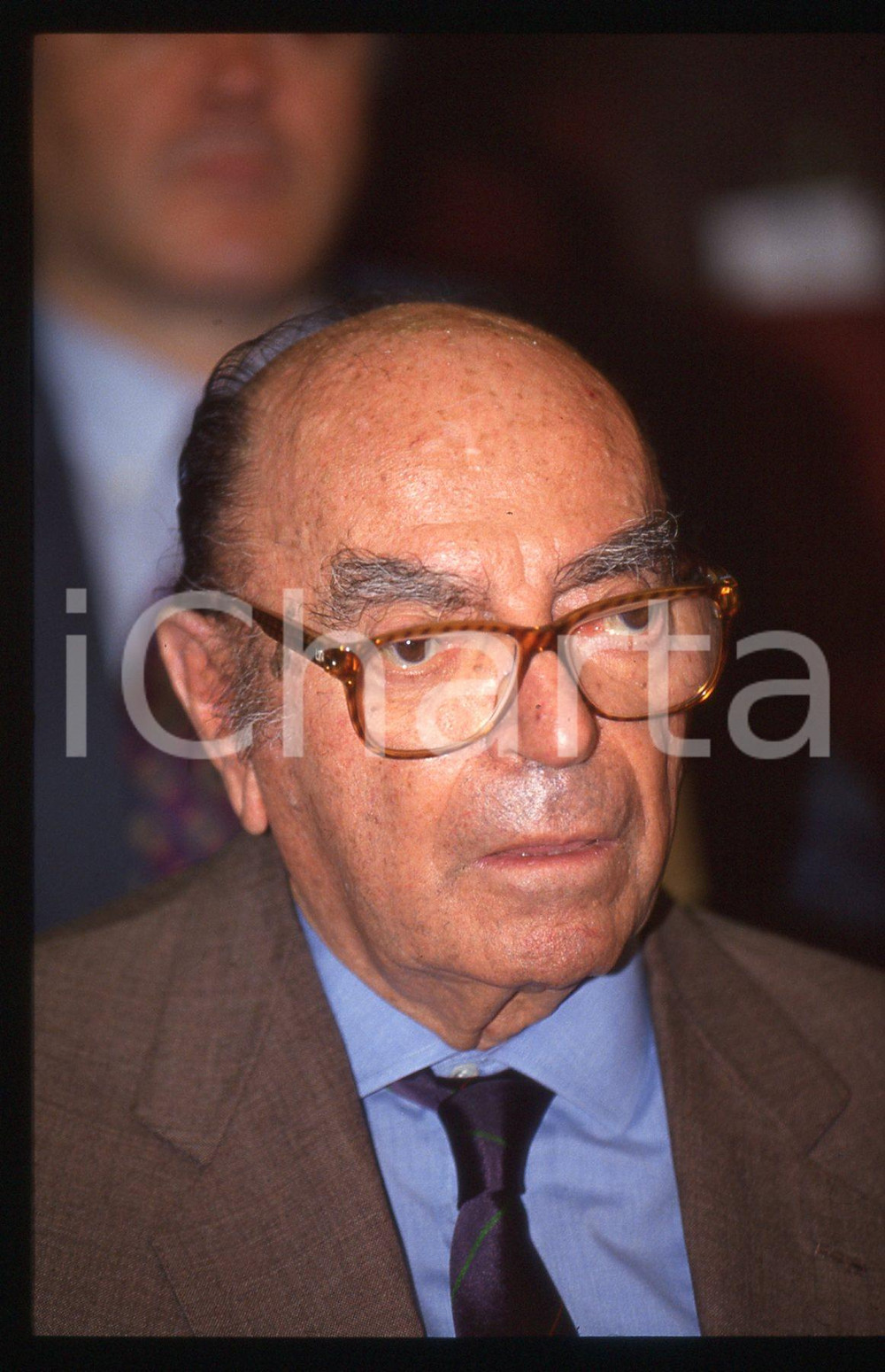 35mm vintage slide* 1990 ca COSTUME Nuccio BERTONE Ritratto dell'imprenditore 7