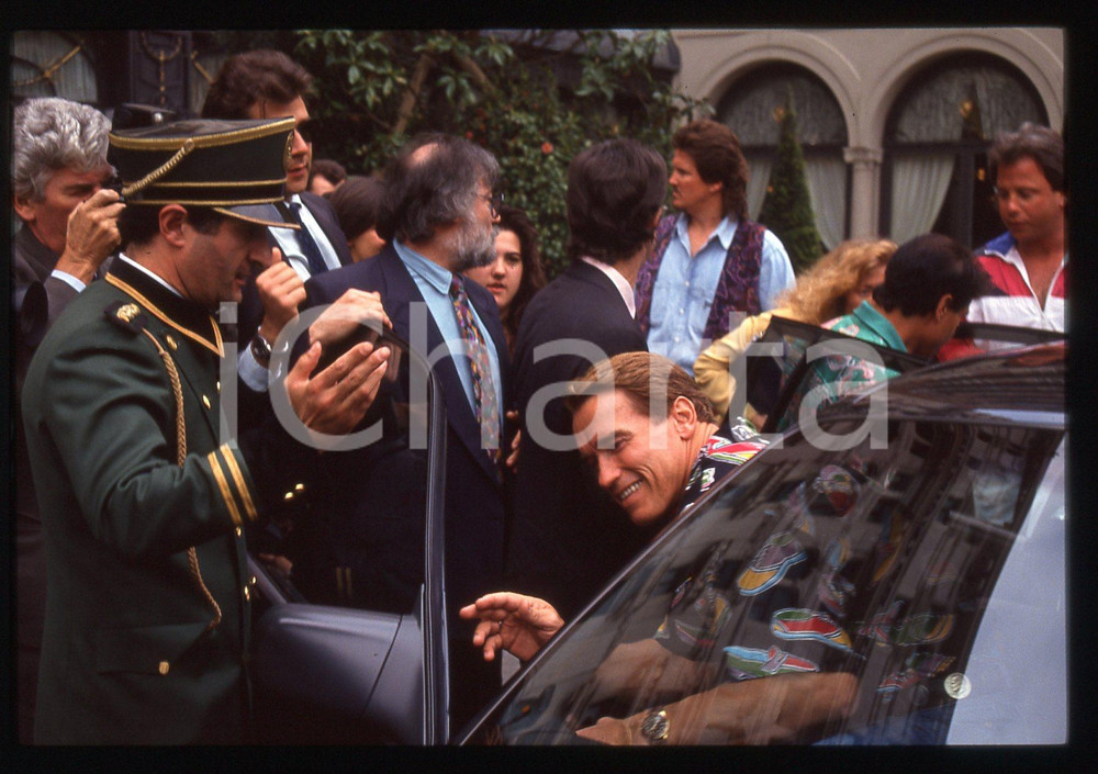 35mm vintage slide* 1991 CANNES - Arnold SCHWARZENEGGER Ritratto dell'attore 16