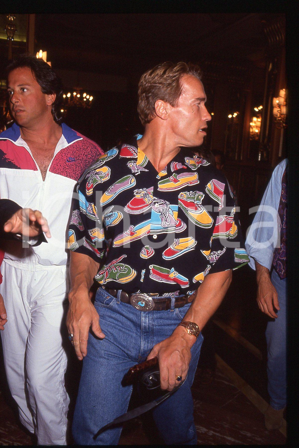 35mm vintage slide* 1991 CANNES - Arnold SCHWARZENEGGER Ritratto dell'attore 17