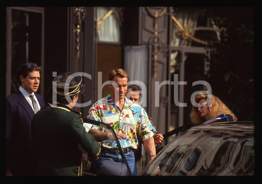 35mm vintage slide* 1991 CANNES - Arnold SCHWARZENEGGER Ritratto dell'attore 24