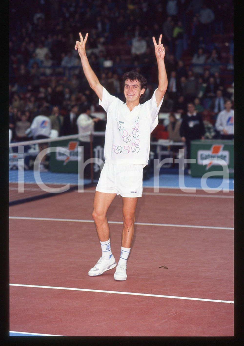 35mm vintage slide* 1991 MILANO - Cristiano CARATTI al MURATTI TIME INDOOR