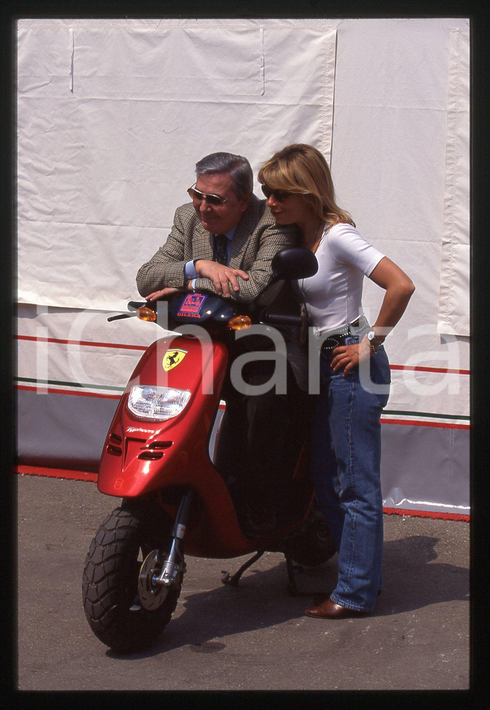 35mm vintage slide* 1995 GP SAN MARINO - Mario POLTRONIERI su GILERA TYPHOON (5)