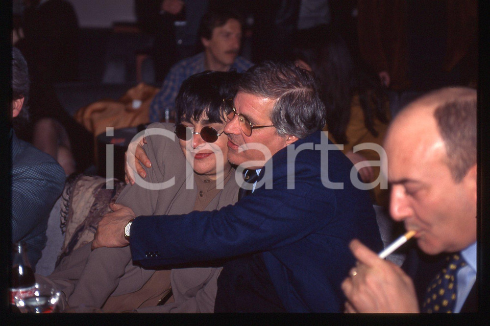 35mm vintage slide* 1990 ca COSTUME - Mia MARTINI Ritratto della cantante (14)