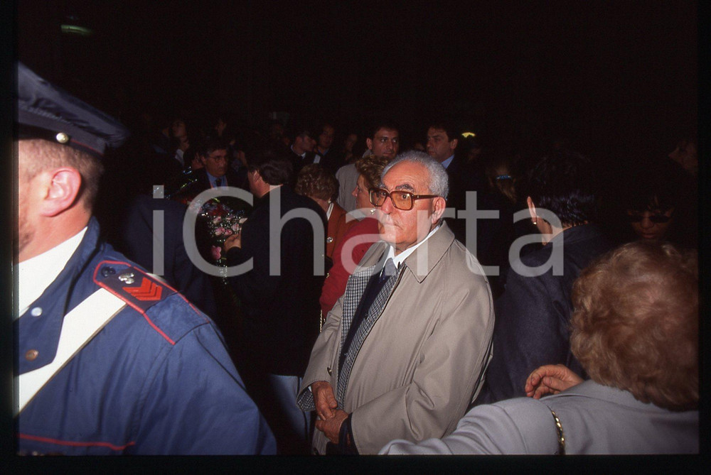 35mm vintage slide* 1995 BUSTO ARSIZIO Funerali di Mia MARTINI Giuseppe BERTÉ 9