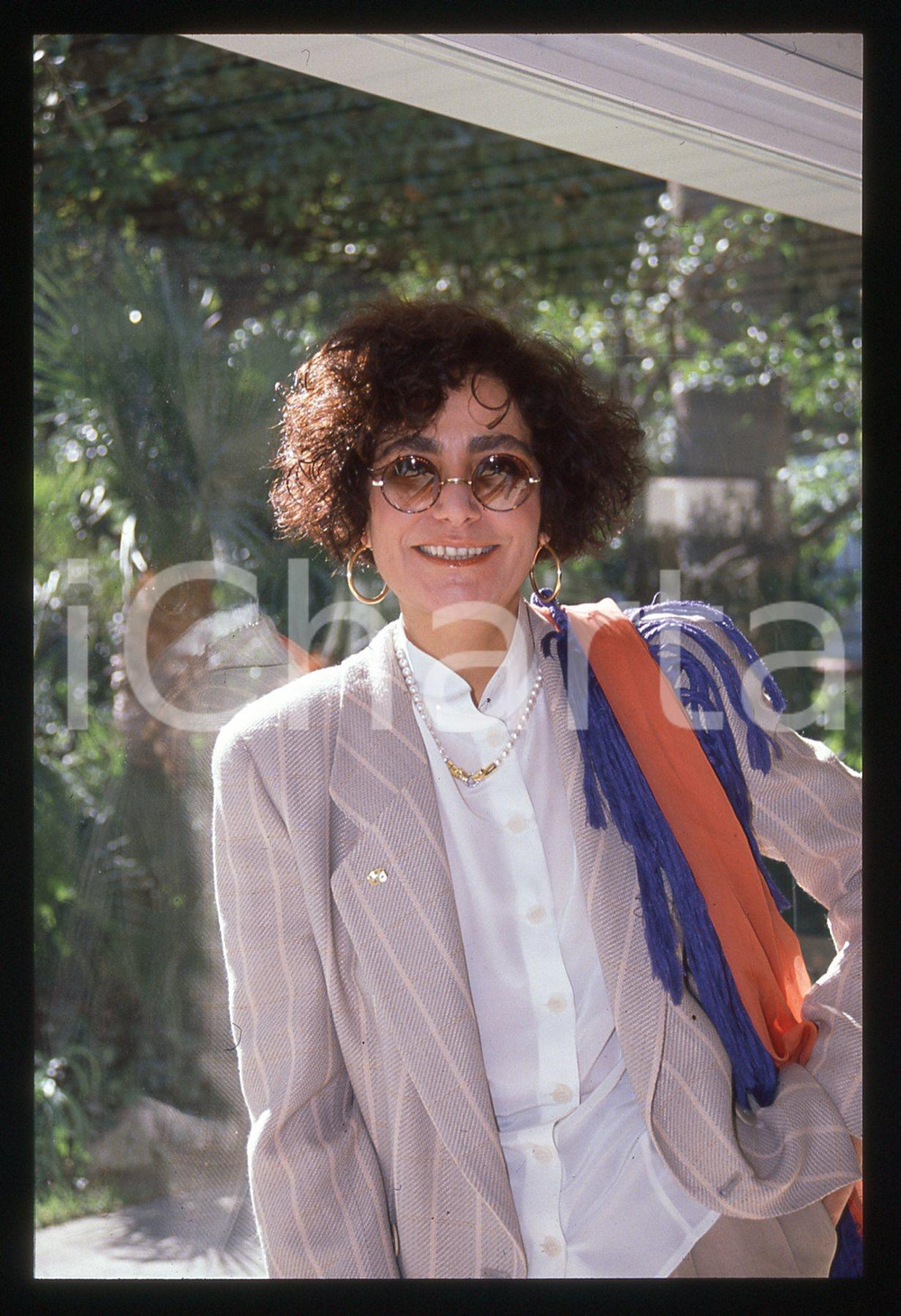 35mm vintage slide* 1990 ca MUSICA - Mia MARTINI Ritratto della cantante (19)