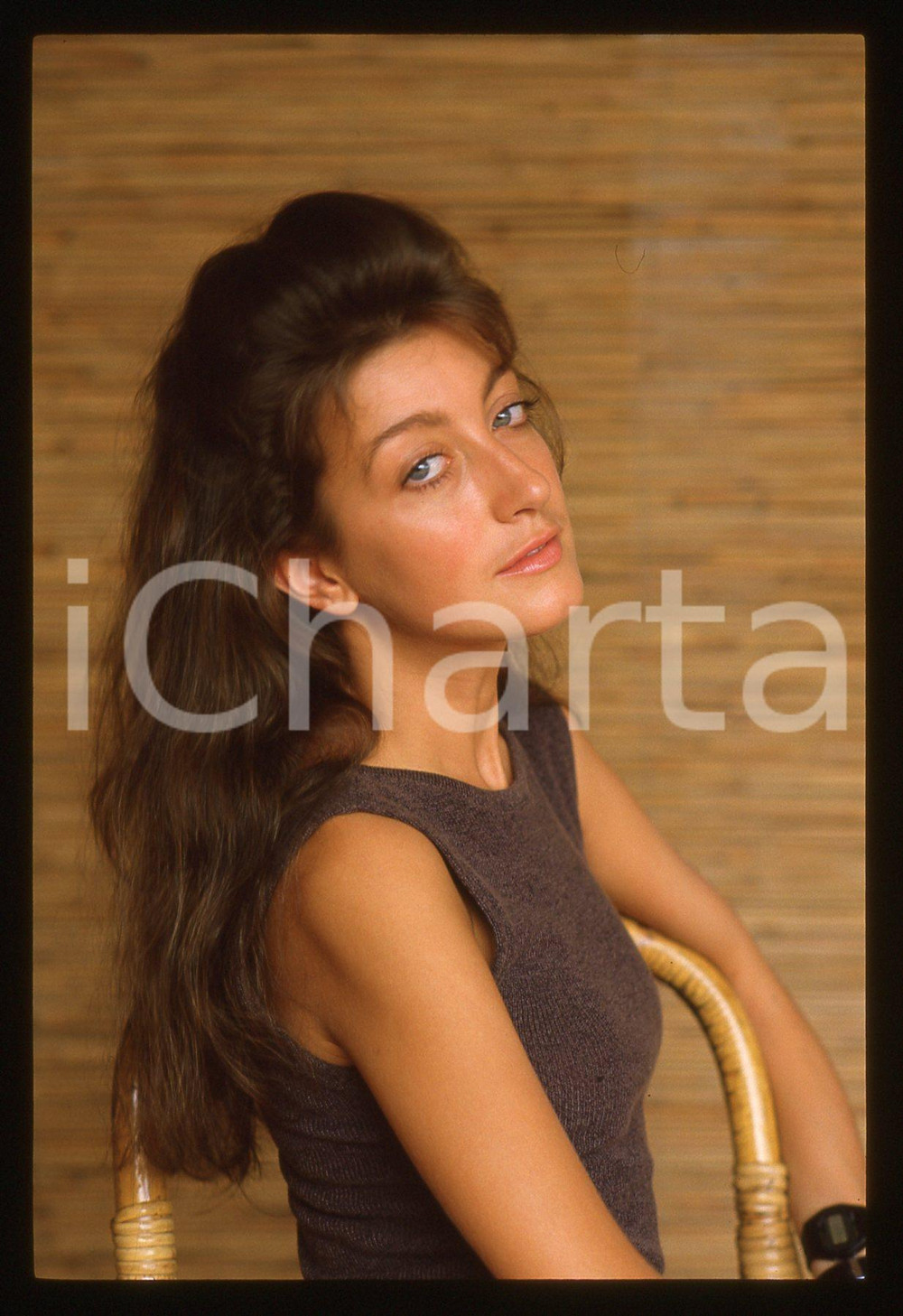 35mm vintage slide* 1984 FESTIVAL VENEZIA Pascale OGIER Ritratto dell'attrice 11