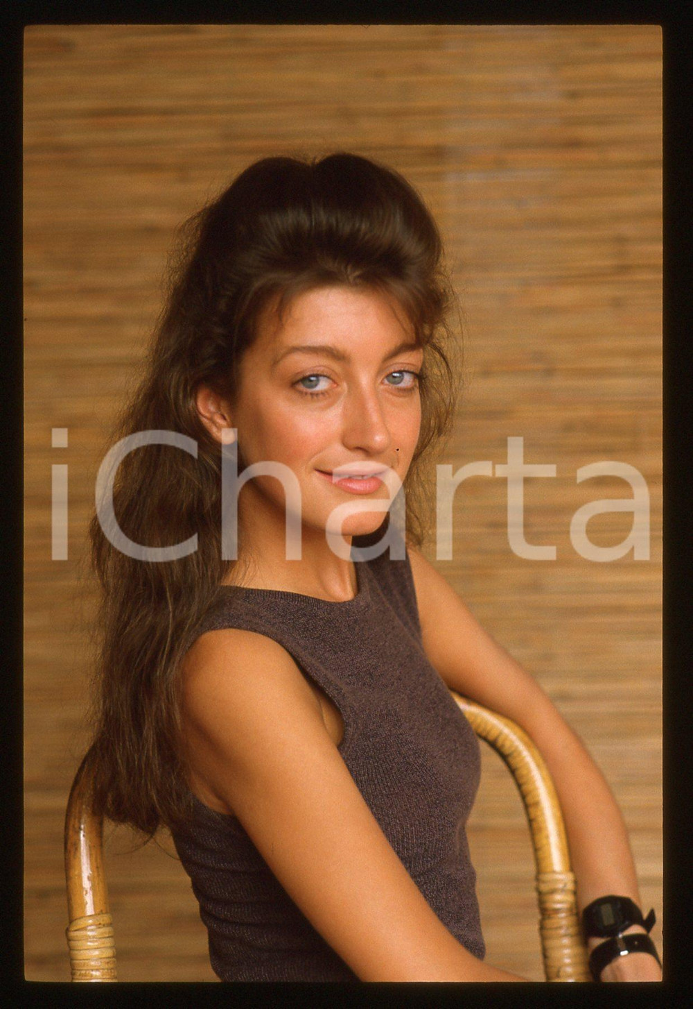 35mm vintage slide* 1984 FESTIVAL VENEZIA Pascale OGIER Ritratto dell'attrice 14
