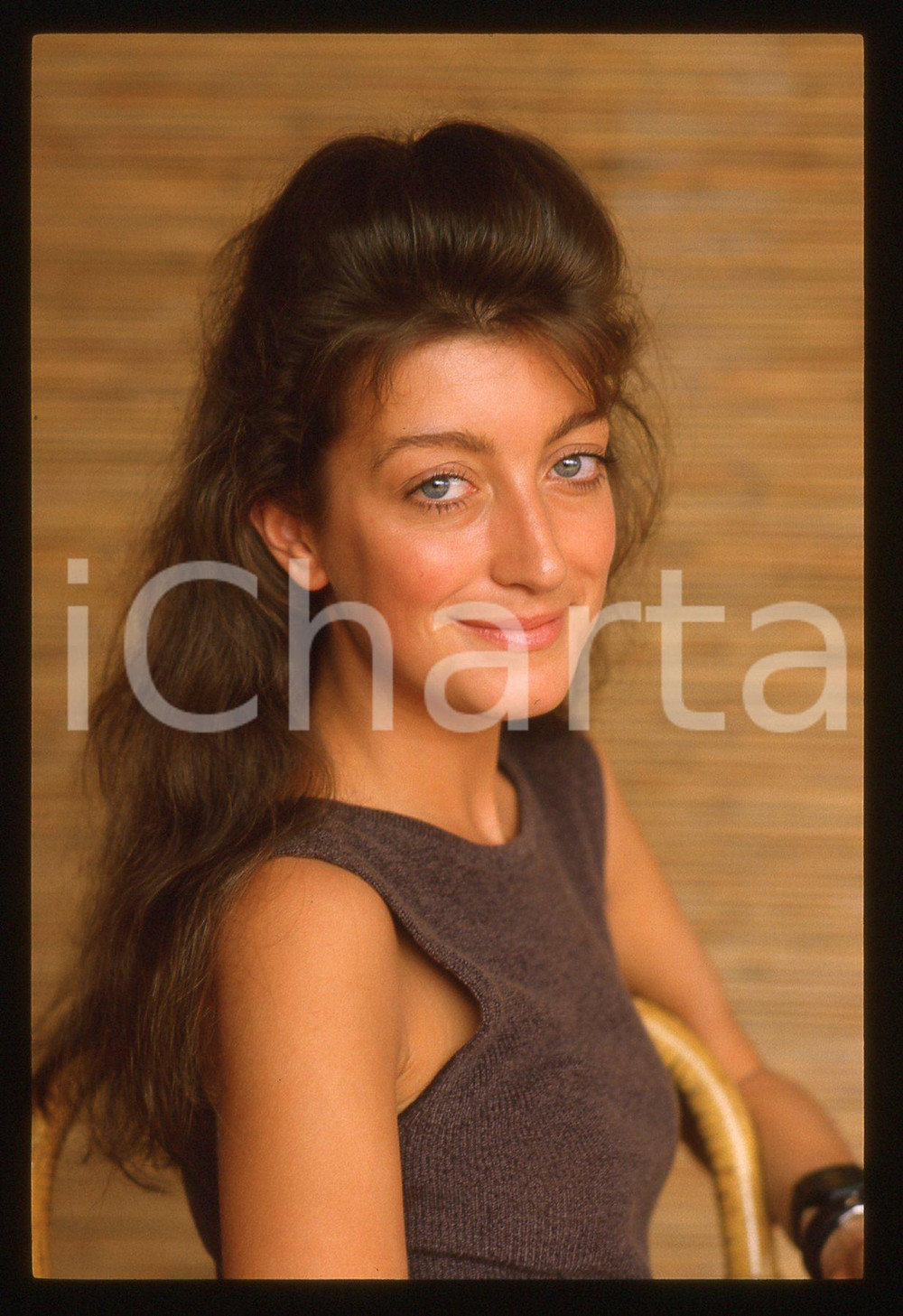 35mm vintage slide* 1984 FESTIVAL VENEZIA Pascale OGIER Ritratto dell'attrice 18