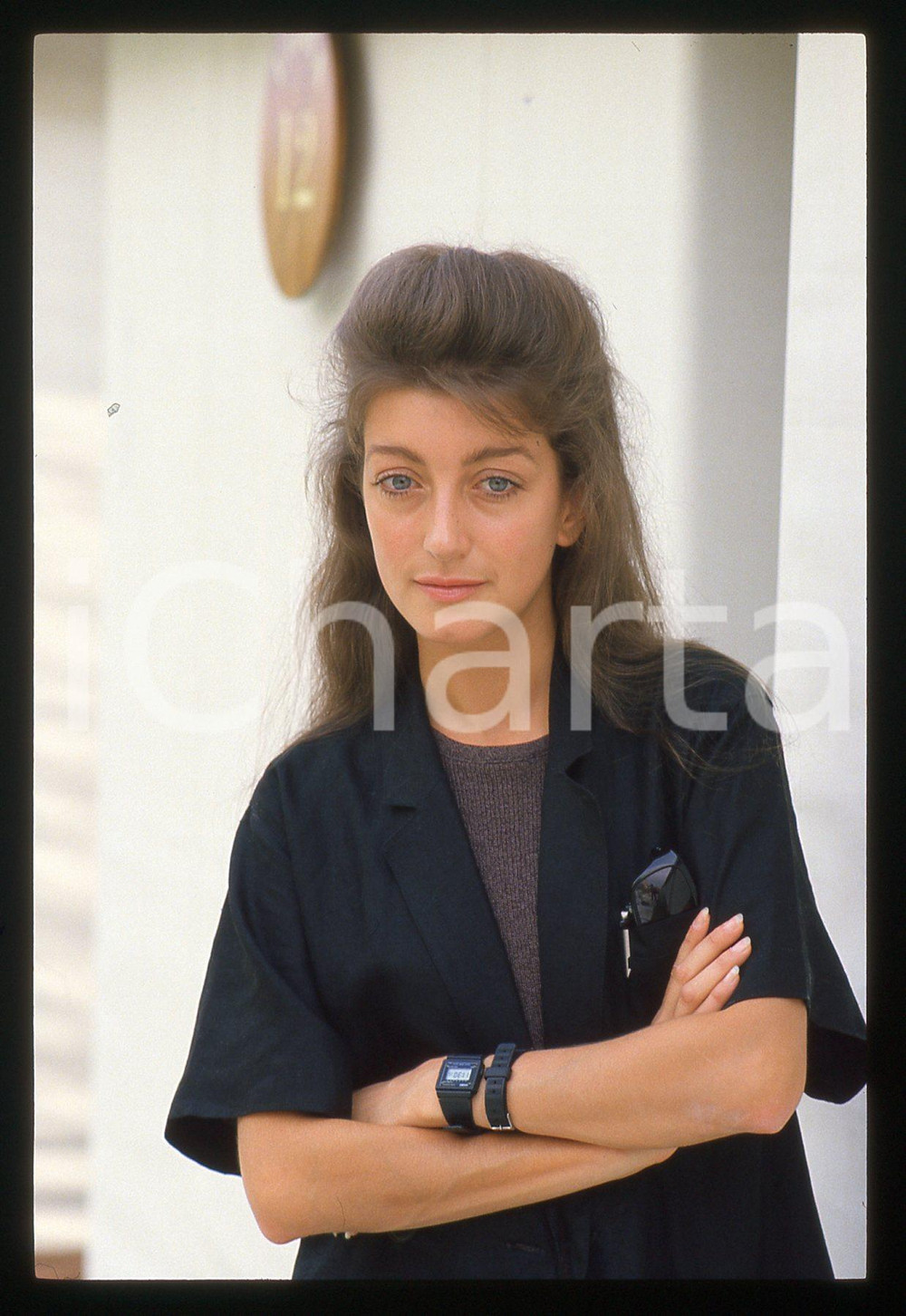 35mm vintage slide* 1984 FESTIVAL VENEZIA Pascale OGIER Ritratto dell'attrice 20