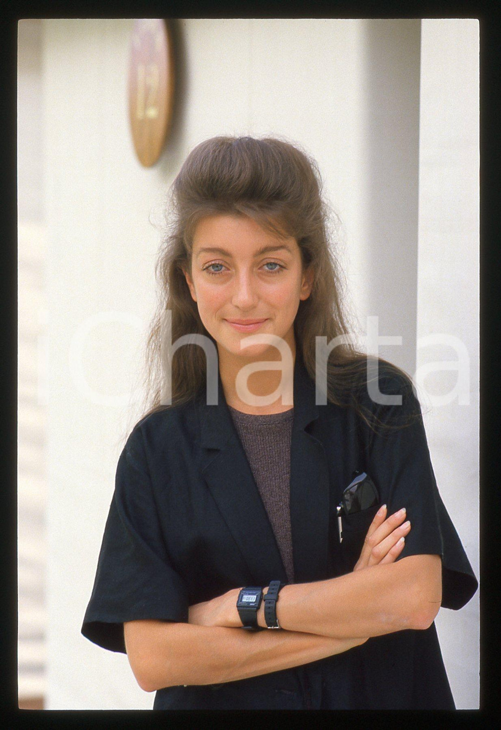 35mm vintage slide* 1984 FESTIVAL VENEZIA Pascale OGIER Ritratto dell'attrice 21