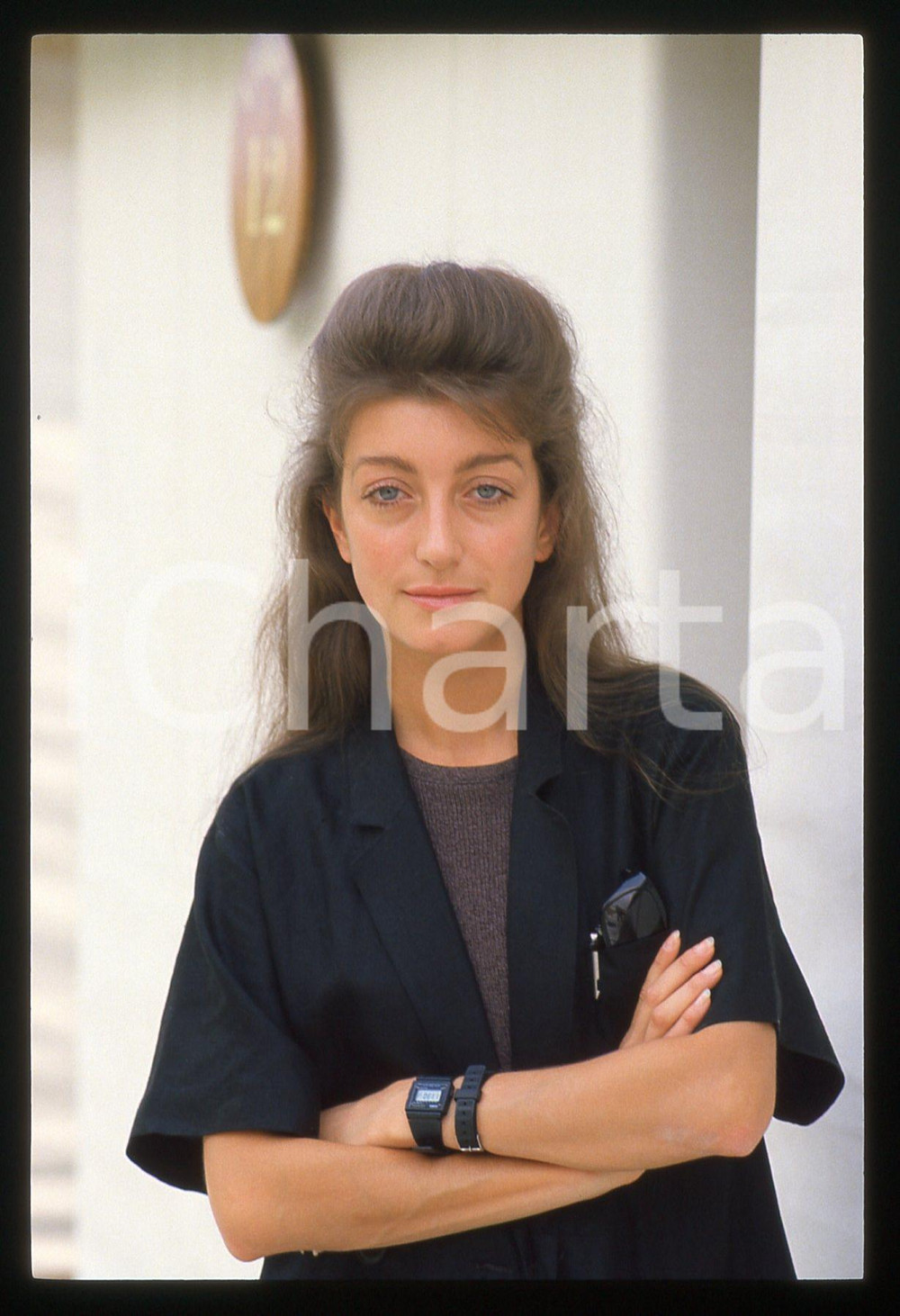 35mm vintage slide* 1984 FESTIVAL VENEZIA Pascale OGIER Ritratto dell'attrice 22
