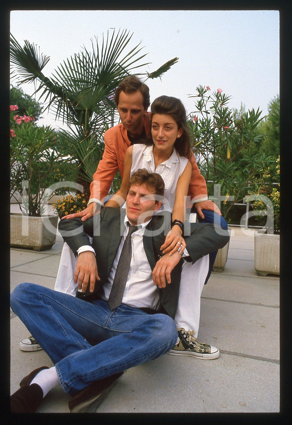 35mm vintage slide* 1984 VENEZIA Pascale OGIER Tchéky KARYO Fabrice LUCHINI (5)