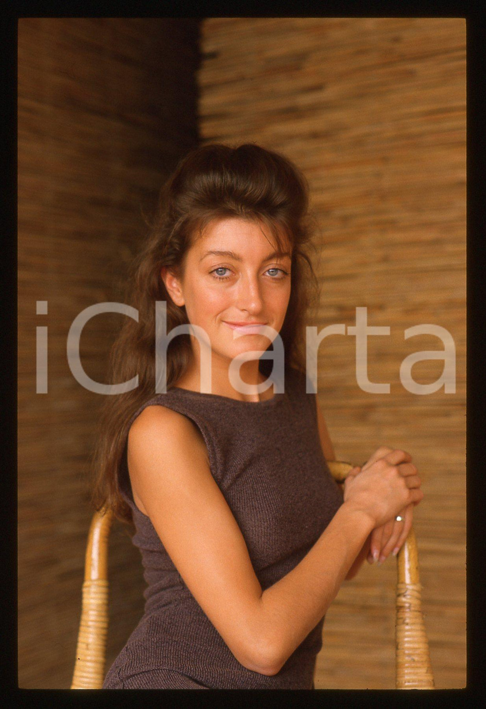 35mm vintage slide* 1984 FESTIVAL VENEZIA Pascale OGIER Ritratto dell'attrice 59