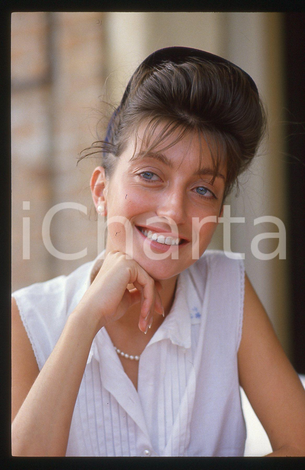 35mm vintage slide* 1984 FESTIVAL VENEZIA Pascale OGIER Ritratto dell'attrice 68