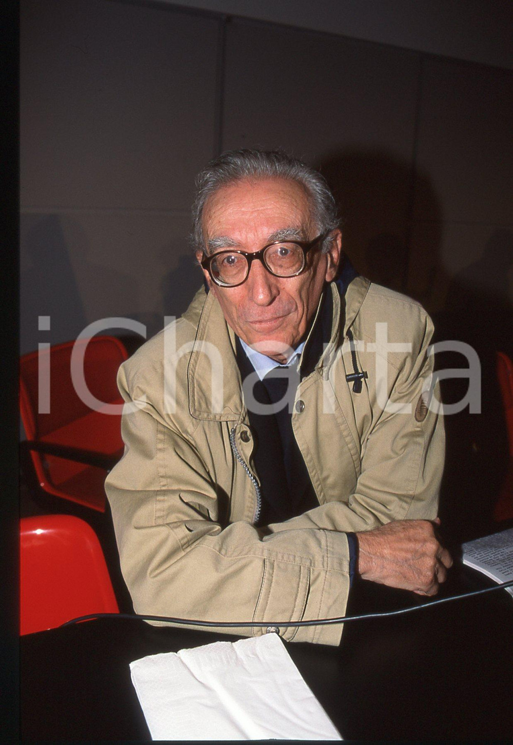 35mm vintage slide* 1995 ca COSTUME - Franco LOI Ritratto dello scrittore (6)