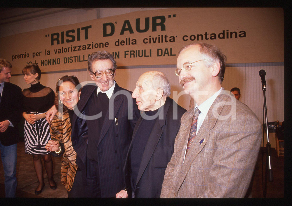 35mm vintage slide* 1990 PERCOTO - Franco LOI Giannola NONINO Norbert ELIAS