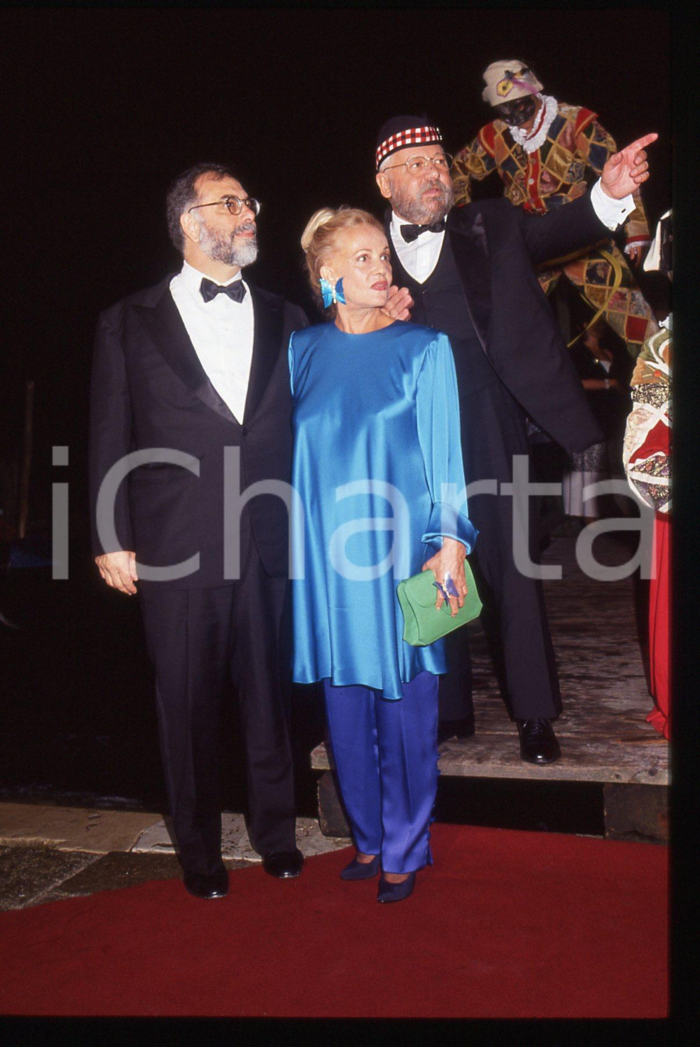 35mm vintage slide* 1992 FESTIVAL VENEZIA - Francis Ford COPPOLA Paolo VILLAGGIO